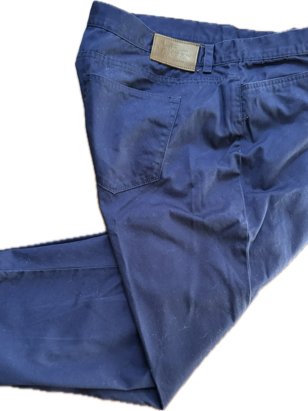 Lauren Ralph Lauren Royal Blue Slim Pants